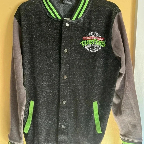 Nickelodeon Other - 2015 NICKELODEON TEENAGE MUTANT NINJA TURTLES LOGO JACKET MEN M TMNT, MOVIE, TV
